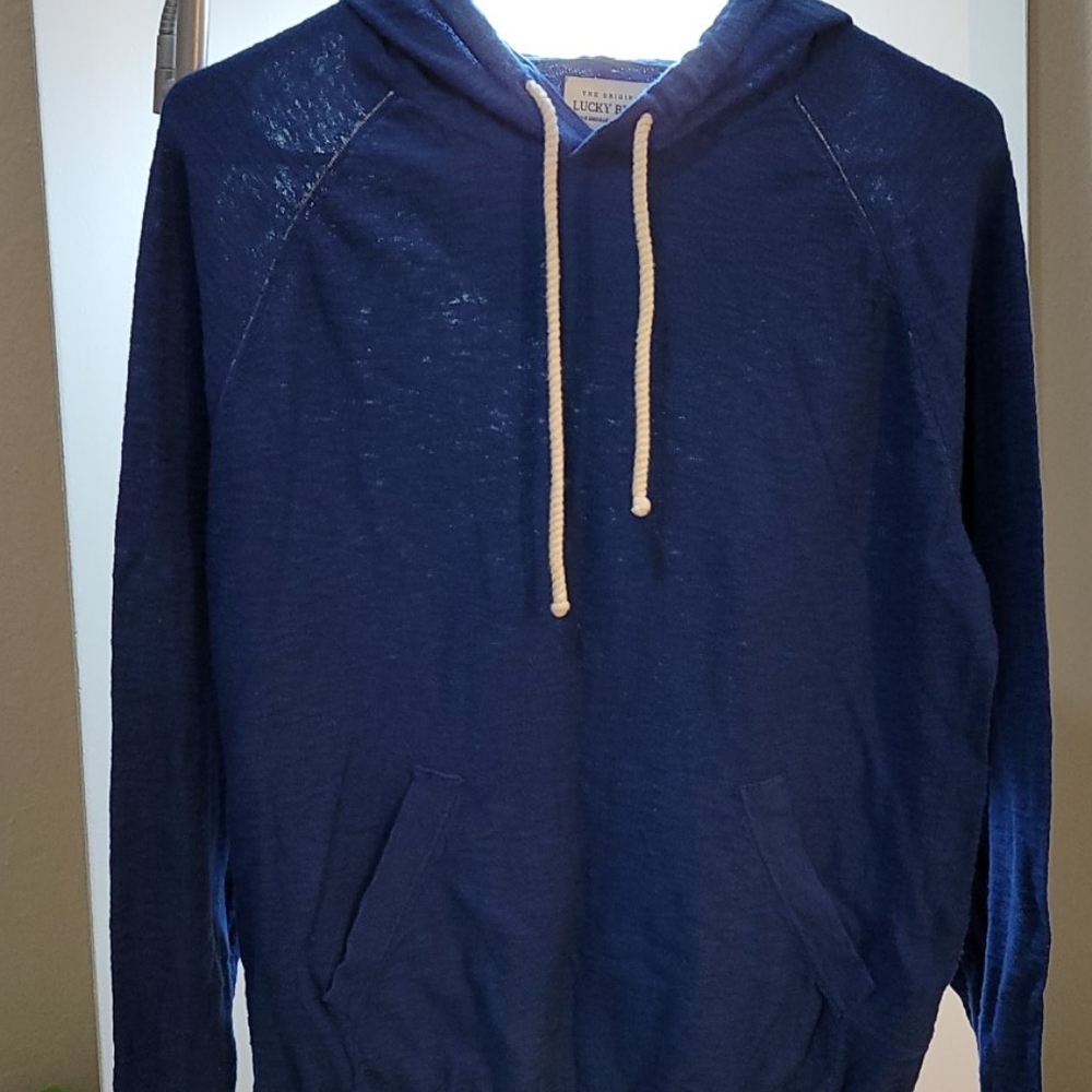 Lucky brand long sleeve light hoodie